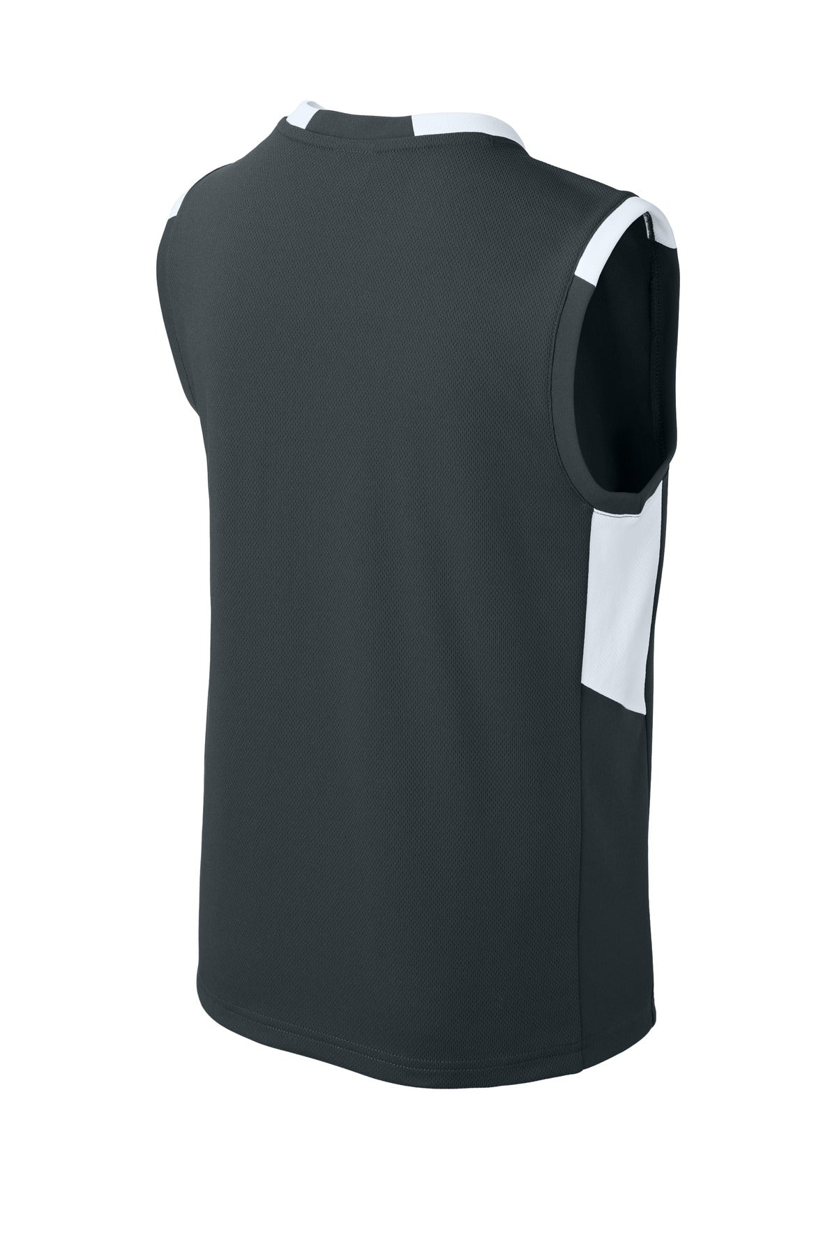 Sport-Tek Youth Club Sleeveless V-Neck YST441