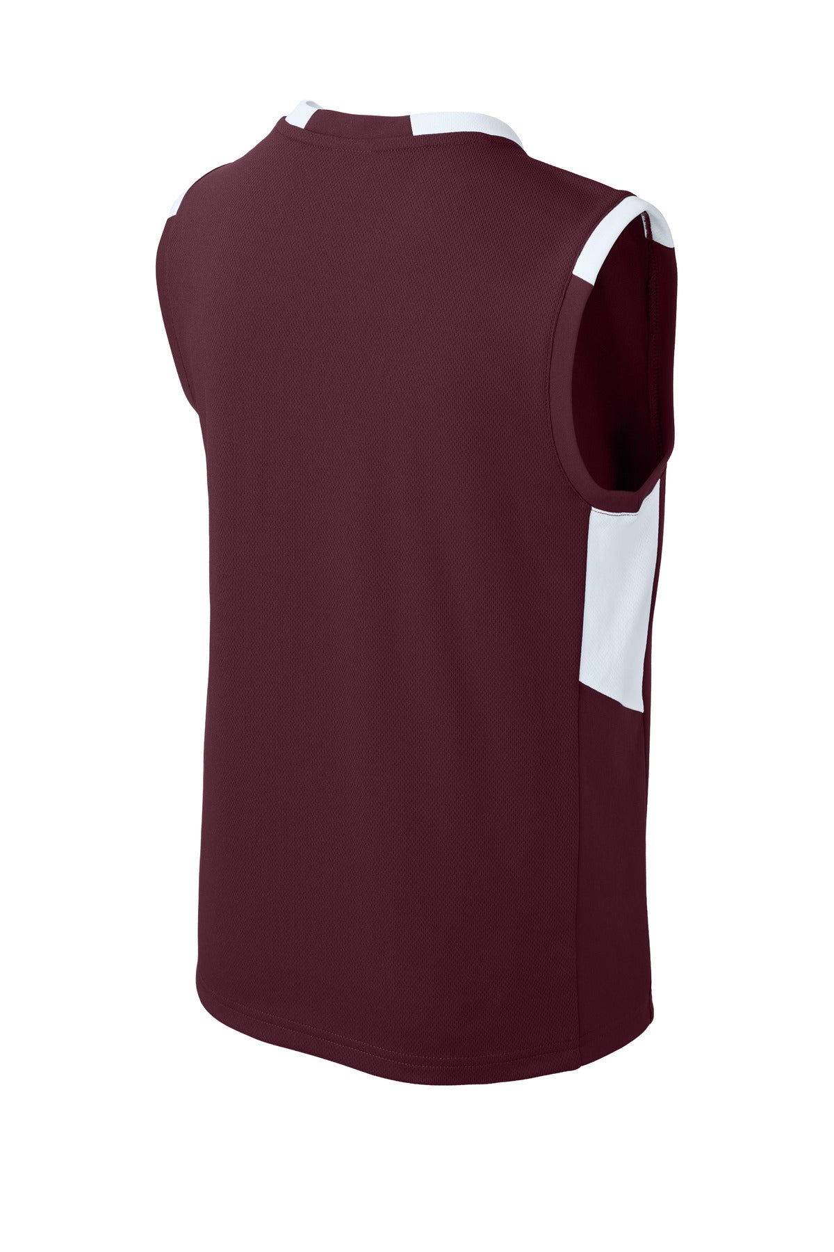 Sport-Tek Youth Club Sleeveless V-Neck YST441