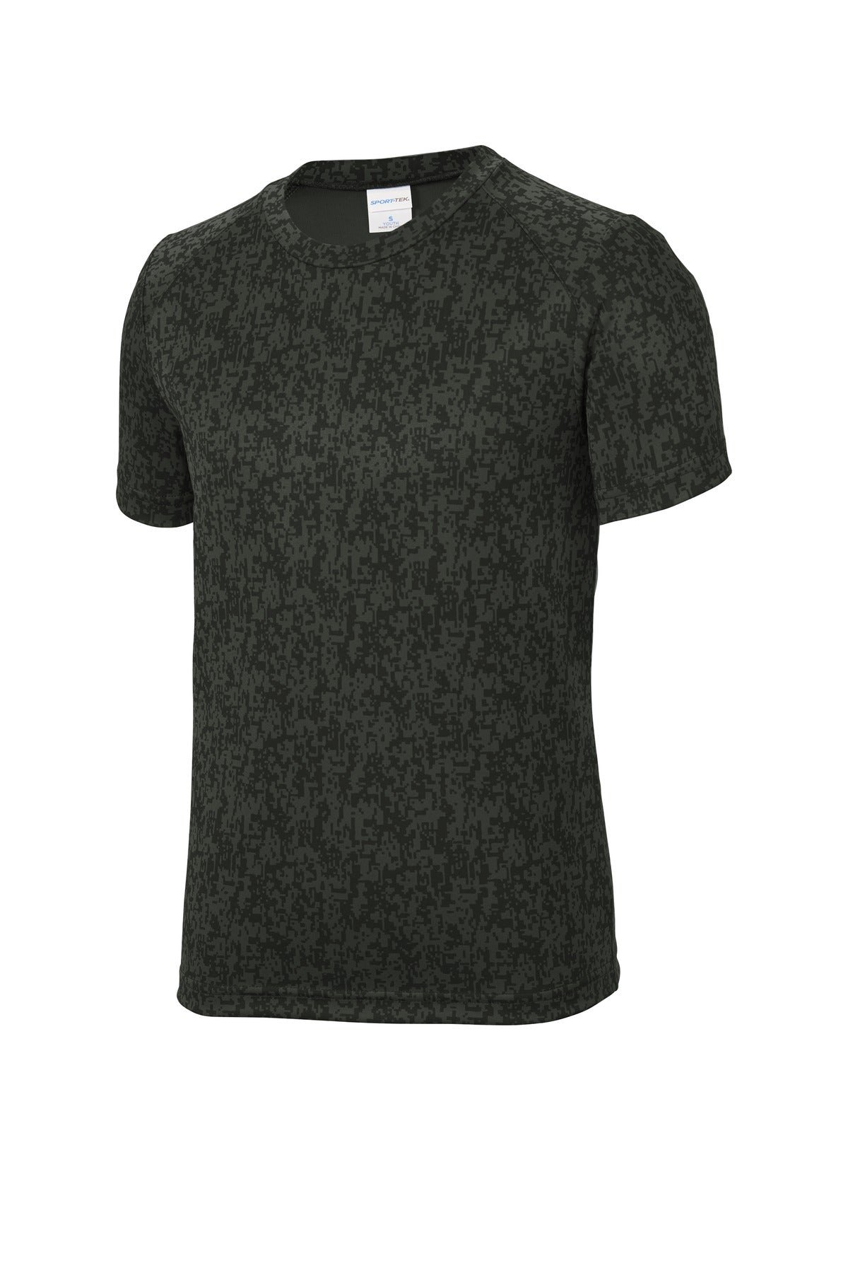 Sport-Tek  Youth Digi Camo Tee. YST460