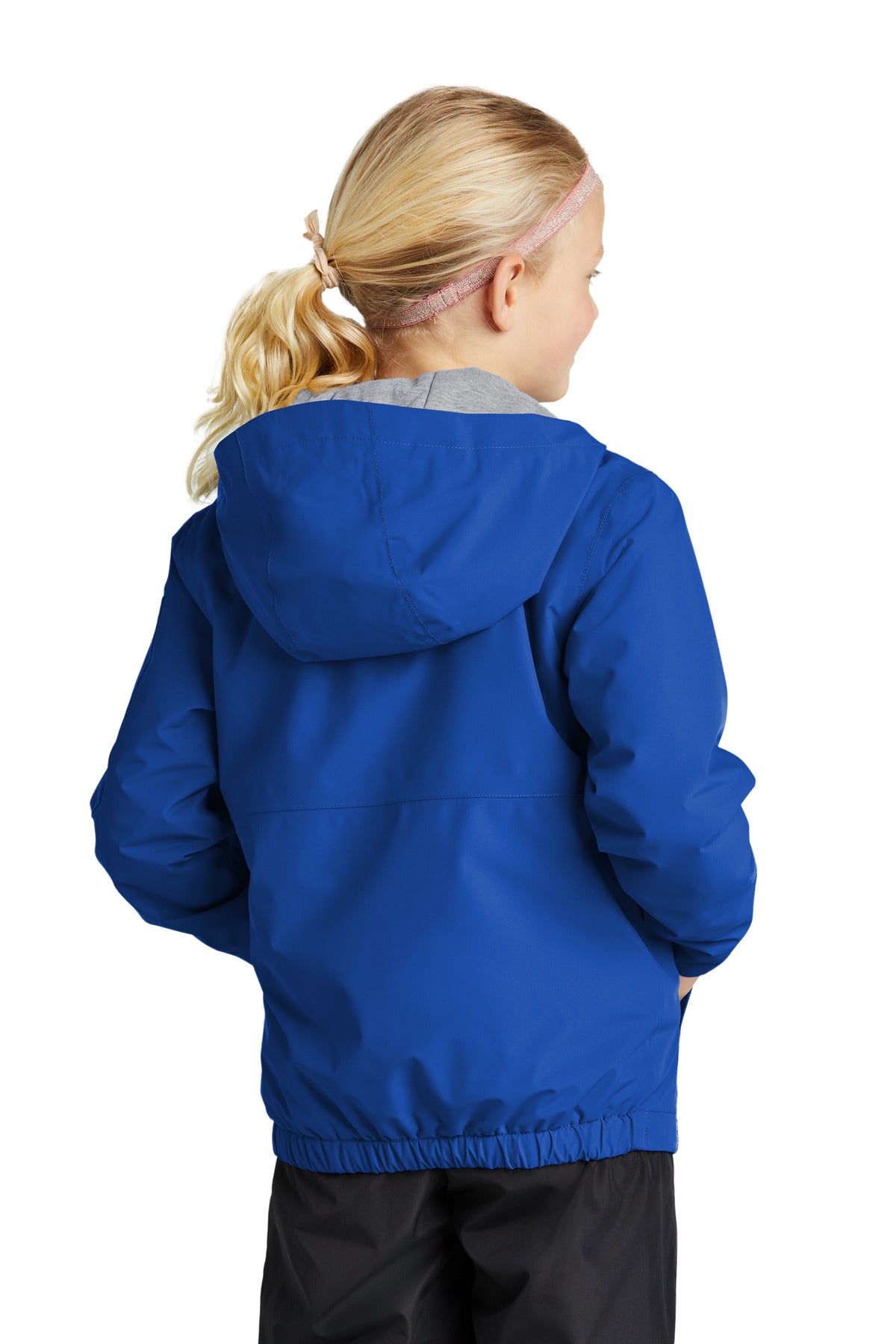 Custom Embroidered Sport-Tek Youth Waterproof Insulated Jacket YST56,True Royal