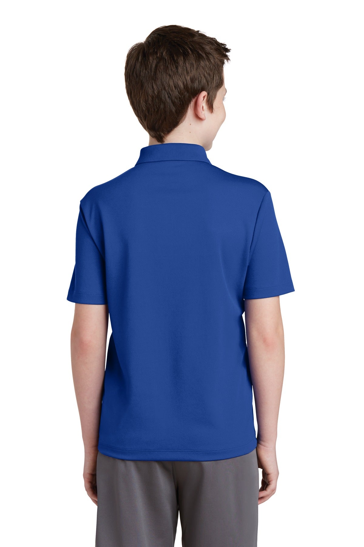 Custom Embroidered Sport-Tek Youth PosiCharge RacerMesh Polo. YST640,True Royal
