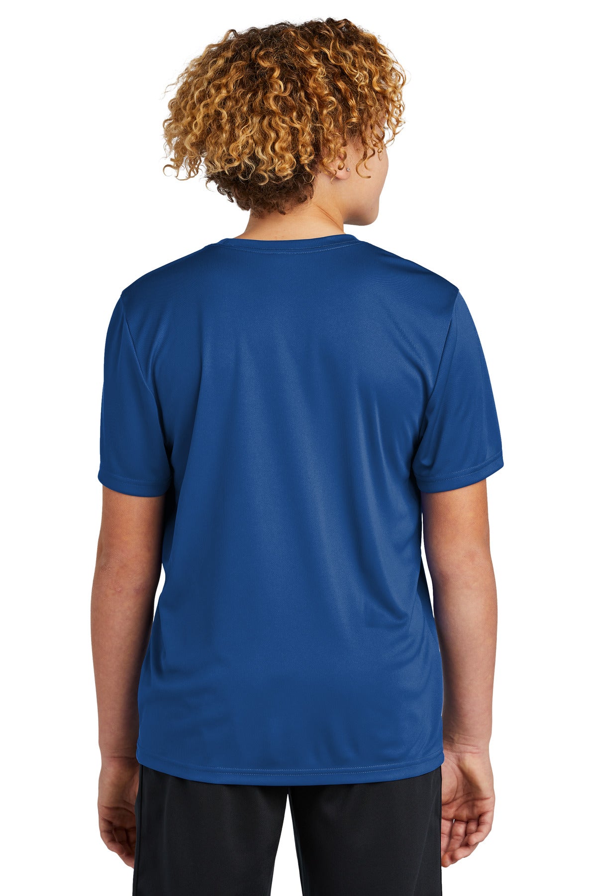Custom Embroidered Sport-Tek Youth PosiCharge Re-Compete Tee YST720,True Royal