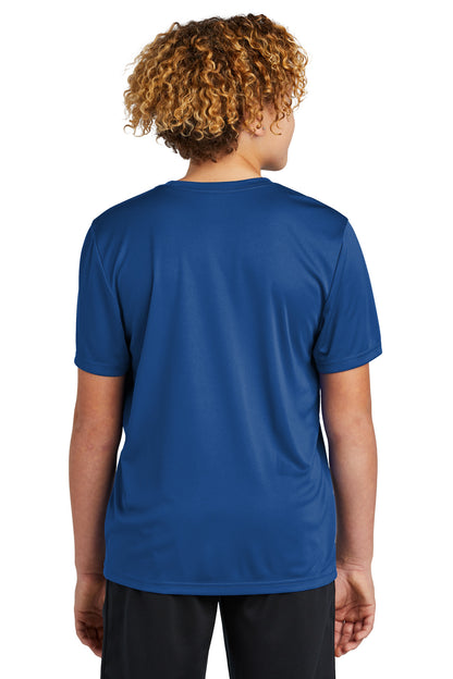 Custom Embroidered Sport-Tek Youth PosiCharge Re-Compete Tee YST720,True Royal