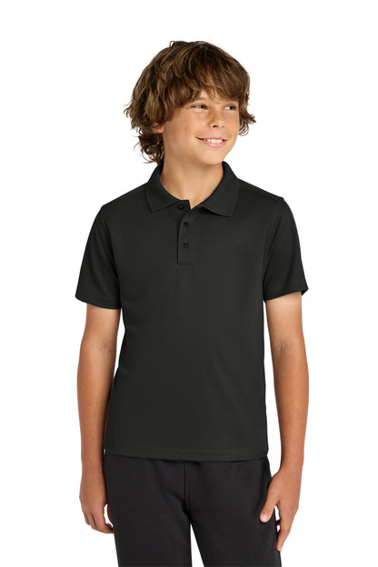 Custom Embroidered Sport-Tek Polos/Knits in Black