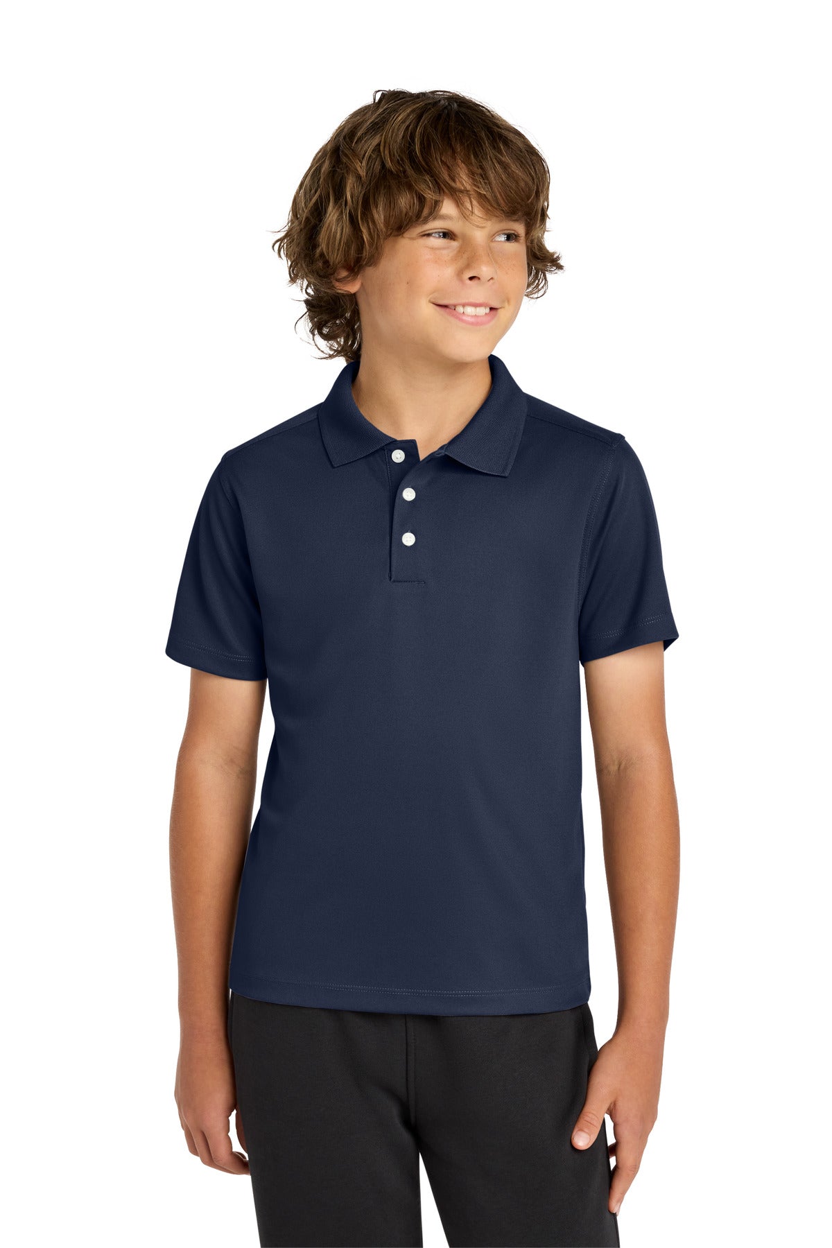 Custom Embroidered Sport-Tek Polos/Knits in True Navy