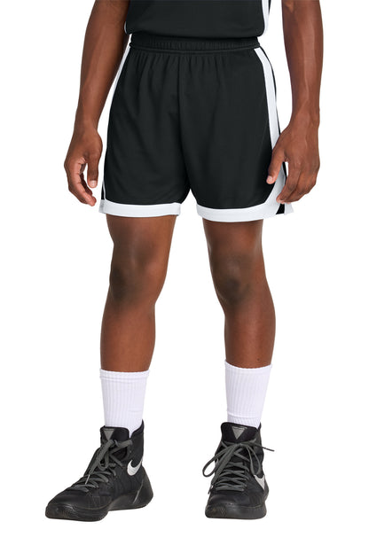 Custom Embroidered Sport-Tek Activewear in Black/ White
