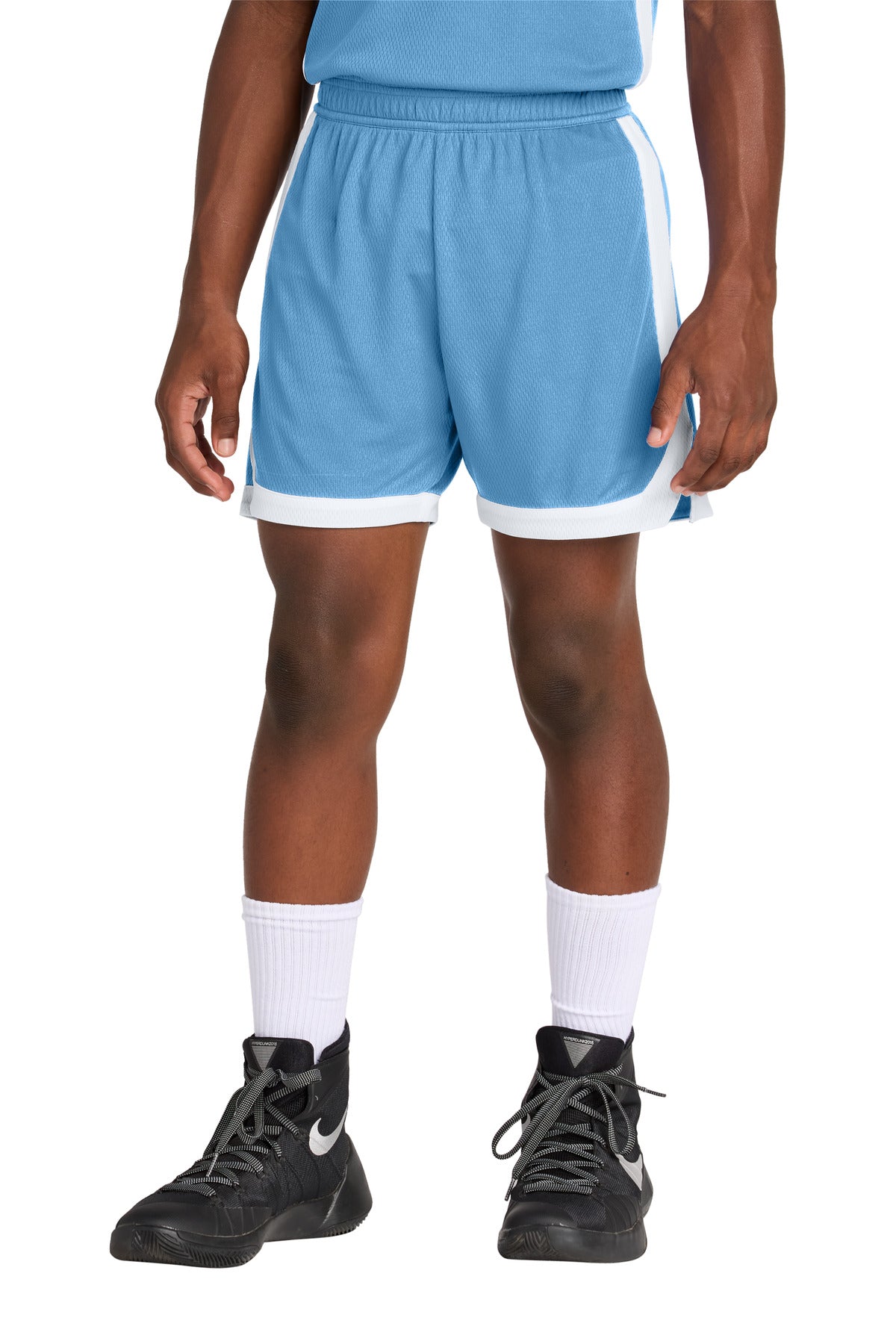 Custom Embroidered Sport-Tek Activewear in Carolina Blue/ White