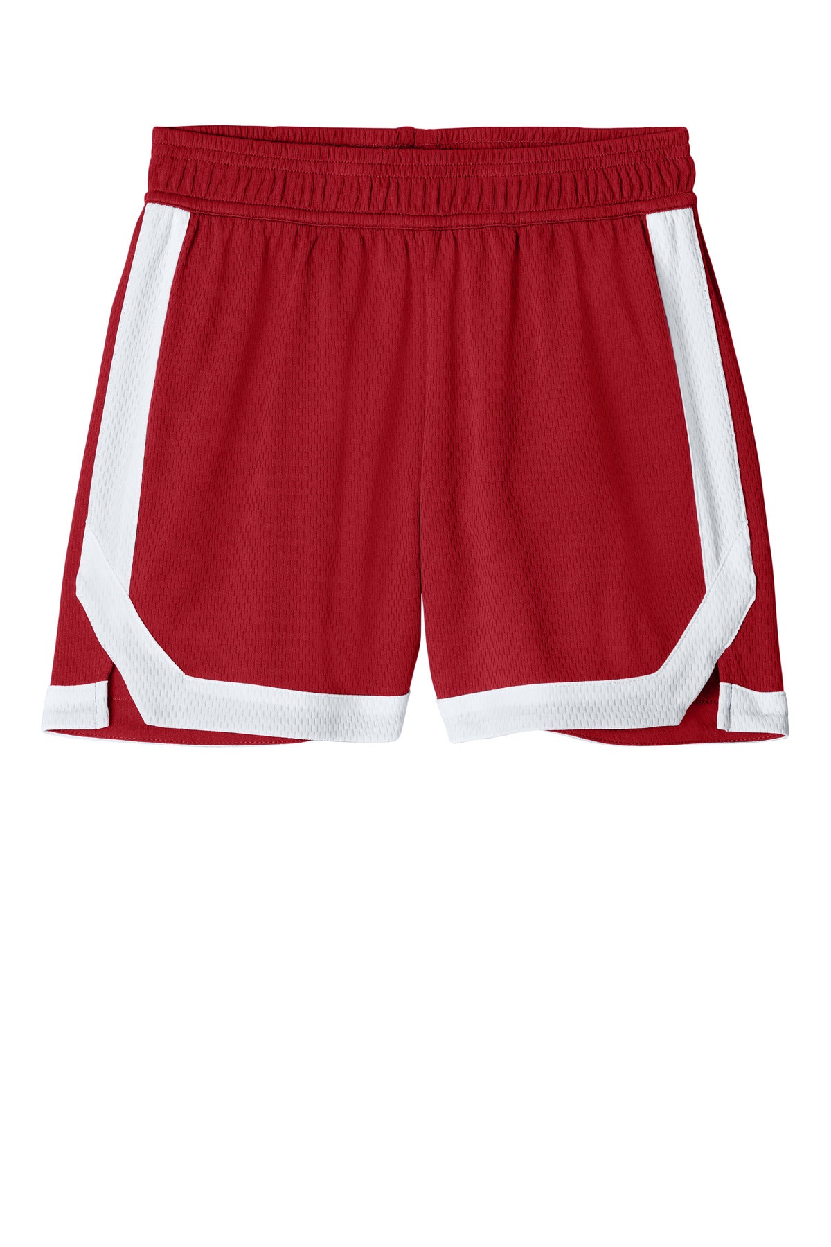 Custom Embroidered Sport-Tek Activewear in Deep Red/ White