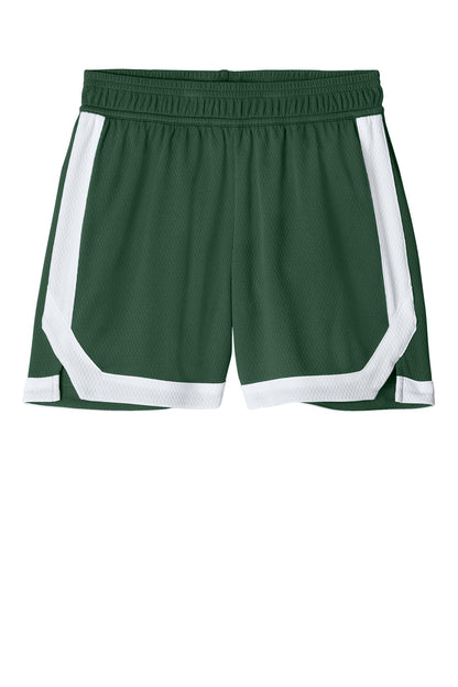 Custom Embroidered Sport-Tek Activewear in Forest Green/ White