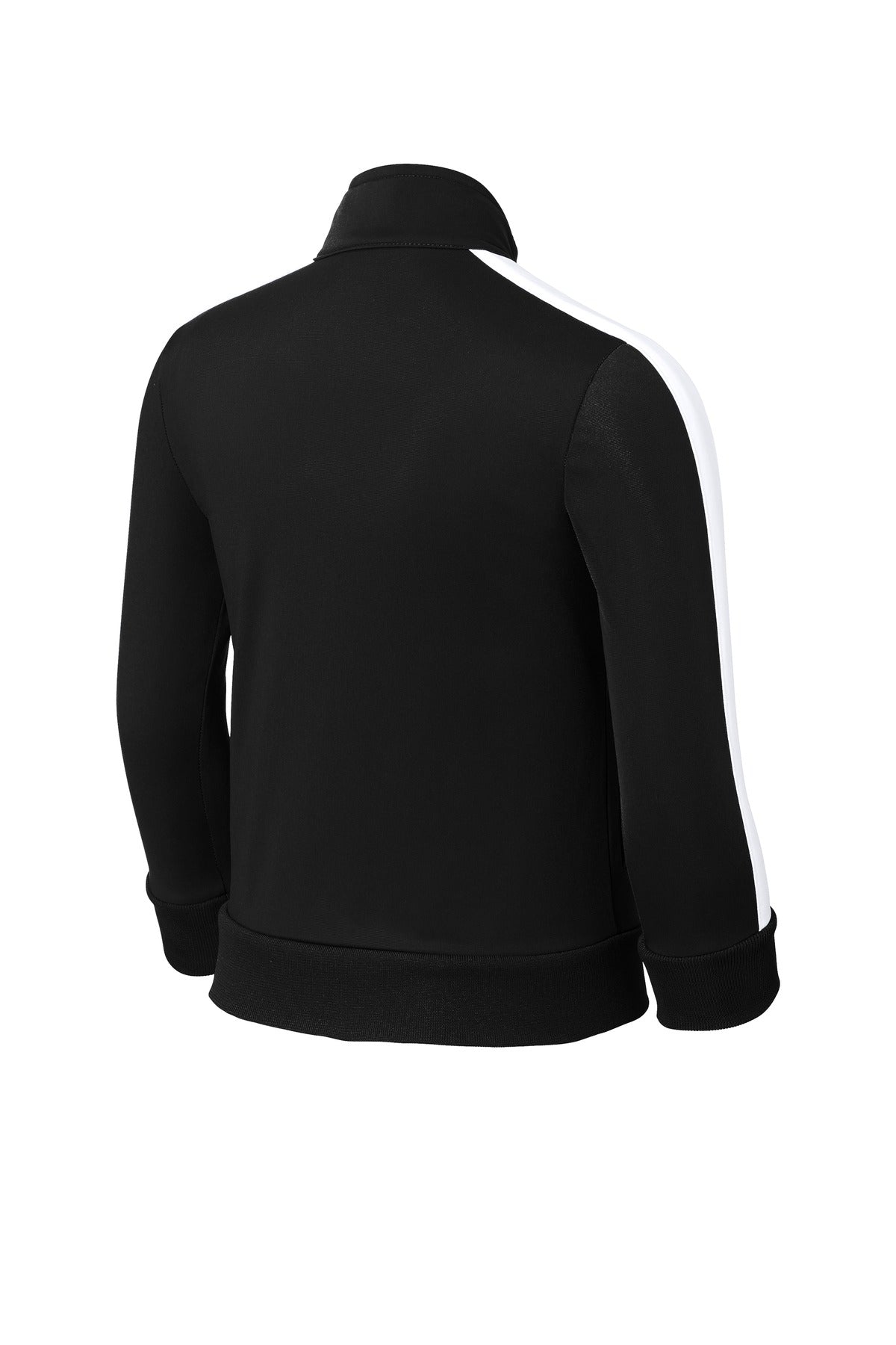 Sport-Tek  Youth Tricot Sleeve Stripe Track Jacket. YST94