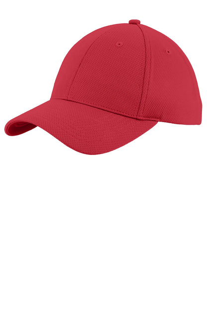 Custom Embroidered Sport-Tek Caps in True Red