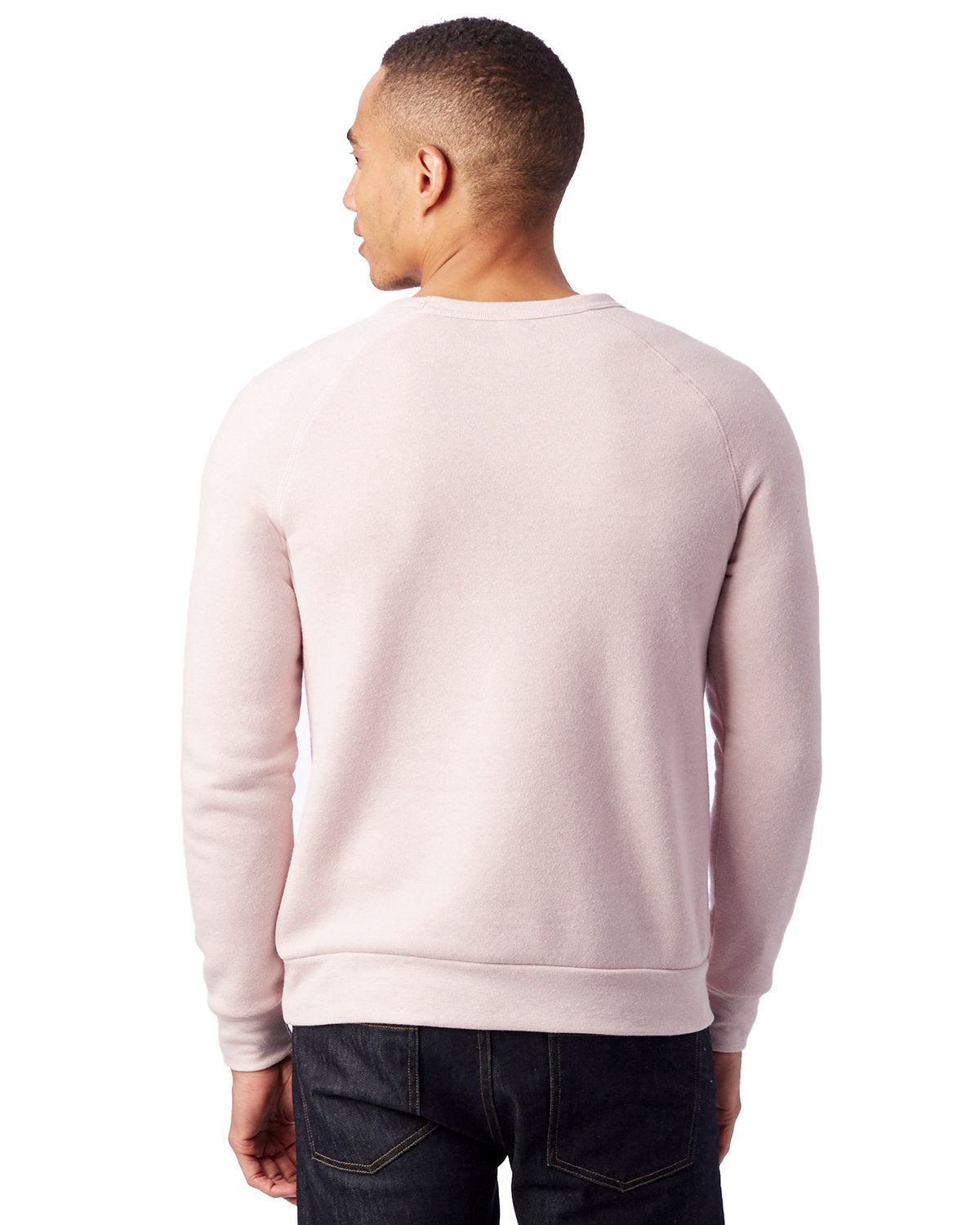 Alternative Unisex Champ Eco-Fleece Solid Sweatshirt AA9575 ECO ROSE QUARTZ