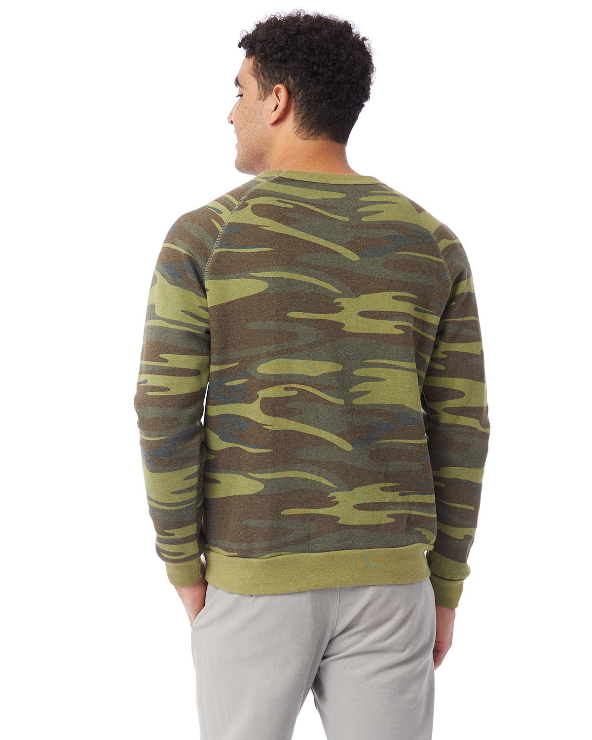 Alternative Unisex Champ Eco-Fleece Solid Sweatshirt AA9575 CAMO