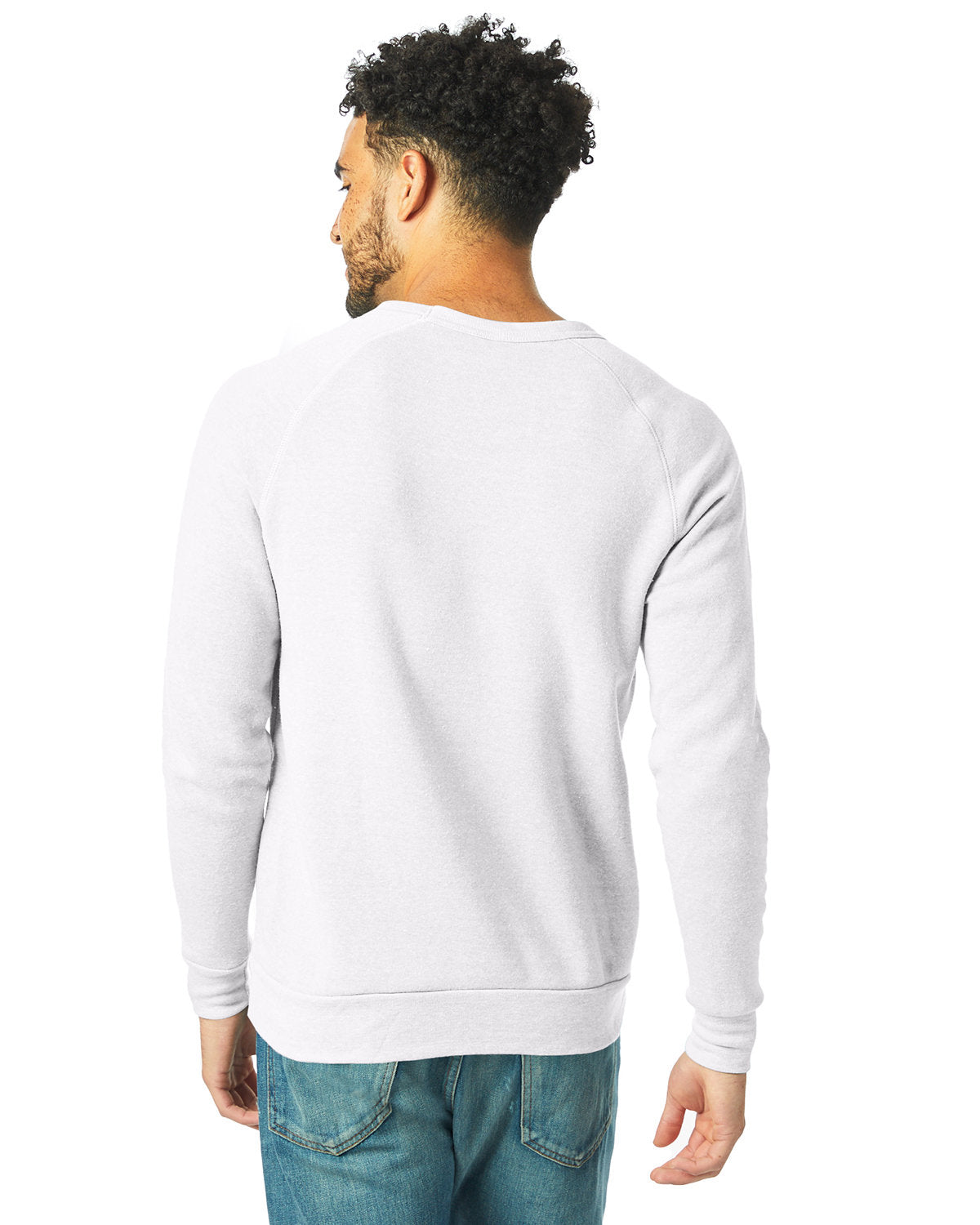 Alternative Unisex Champ Eco-Fleece Solid Sweatshirt AA9575 ECO WHITE