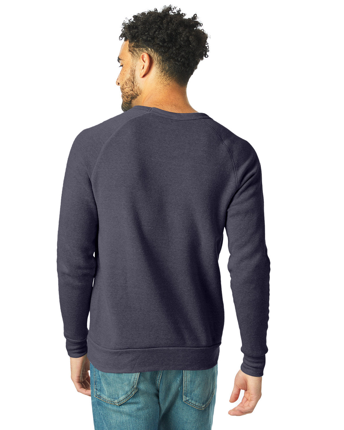 Alternative Unisex Champ Eco-Fleece Solid Sweatshirt AA9575 ECO TRU NAVY