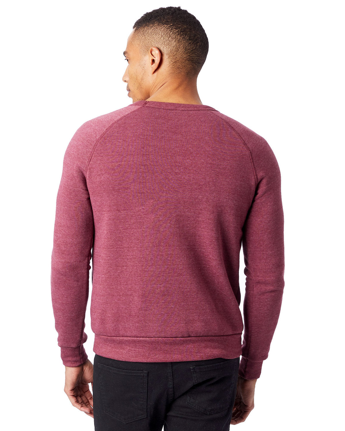 Alternative Unisex Champ Eco-Fleece Solid Sweatshirt AA9575 ECO TRUE CURRANT