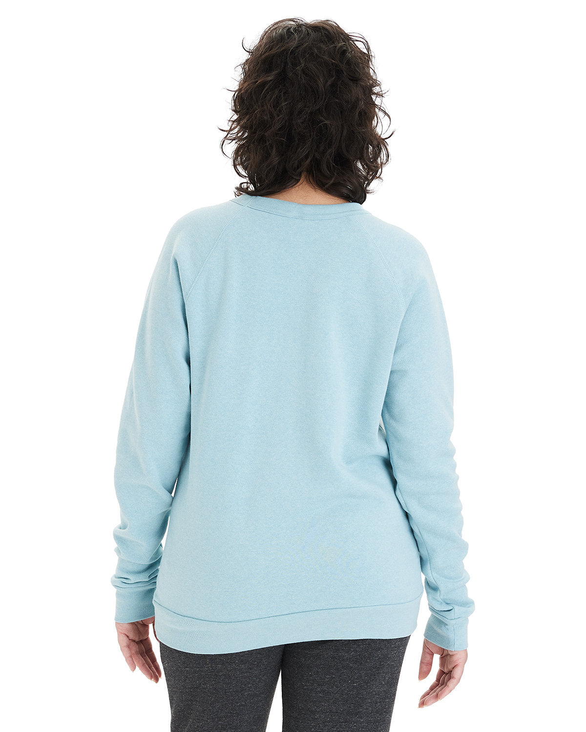 Alternative Unisex Champ Eco-Fleece Solid Sweatshirt AA9575 ECO AQUA