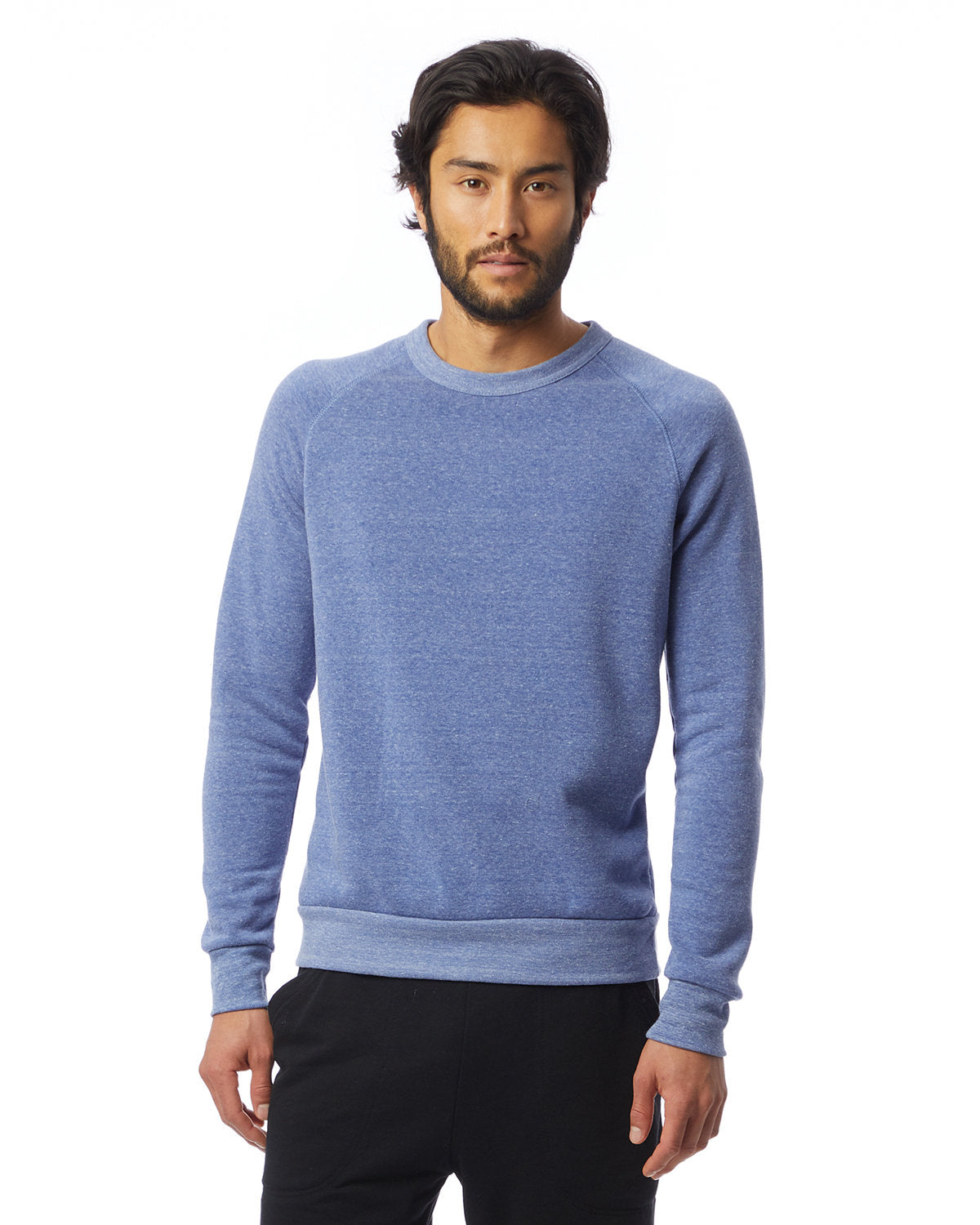 Alternative Unisex Champ Eco-Fleece Solid Sweatshirt AA9575 ECO PACIF BLUE