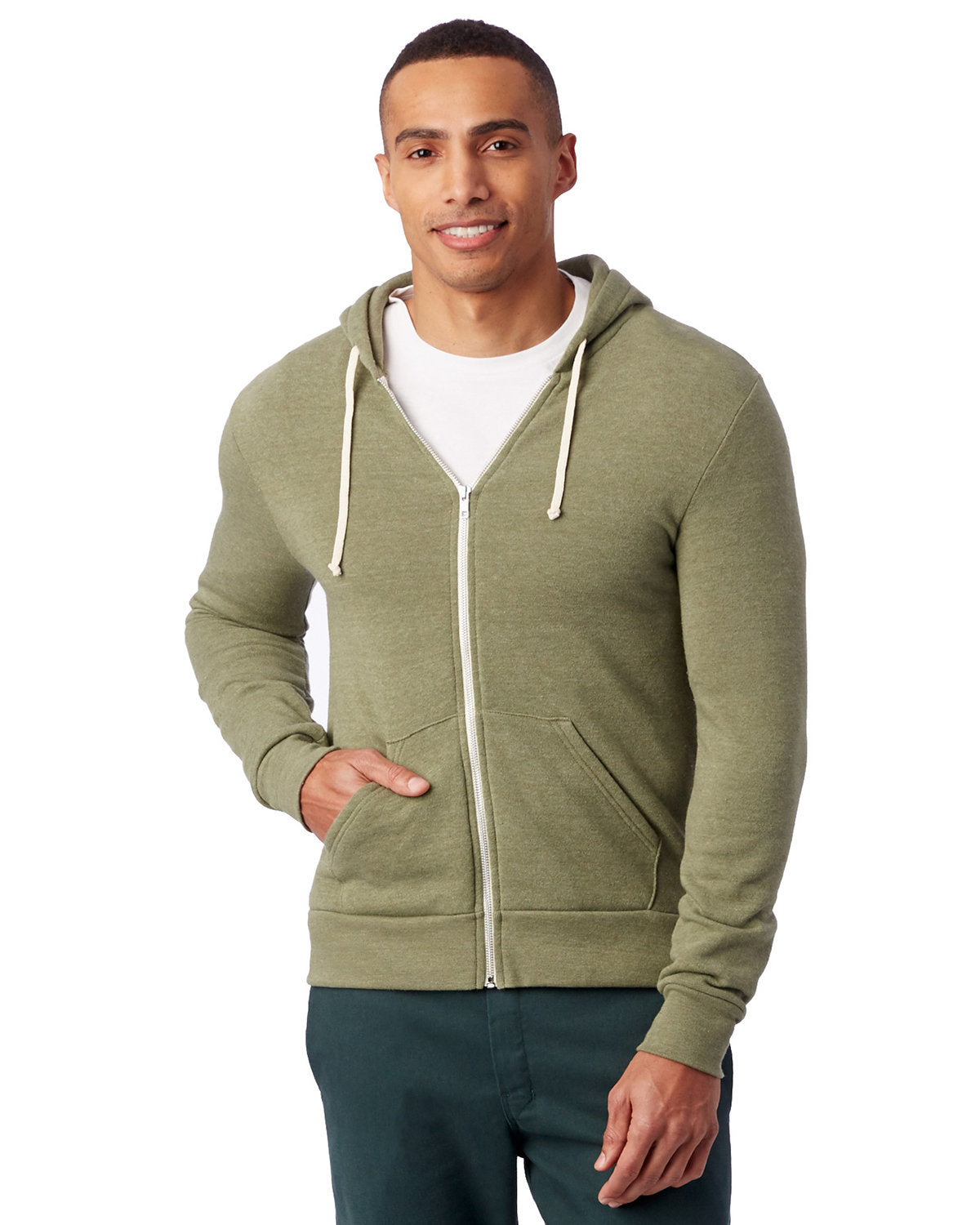 Alternative Unisex Rocky Eco-Fleece Zip Hoodie AA9590