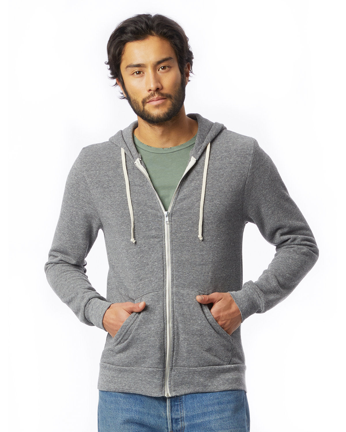 Alternative Unisex Rocky Eco-Fleece Zip Hoodie AA9590