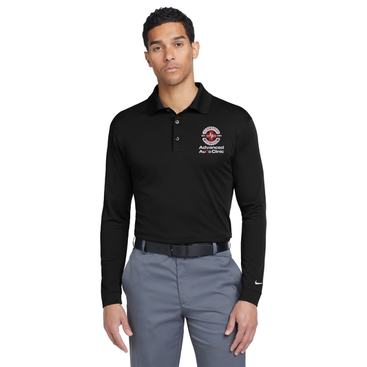 Advanced Auto Clinic Nike Dri-FIT Long Sleeve Polo