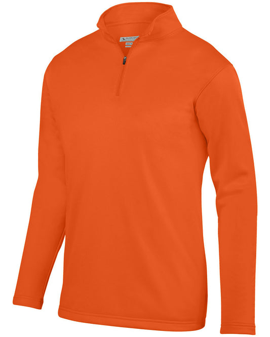 Augusta Sportswear Adult Wicking Fleece Quarter-Zip Pullover AG5507 ORANGE