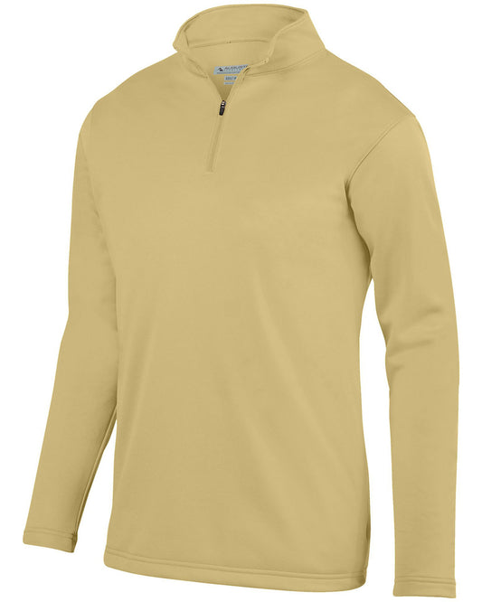 Augusta Sportswear Adult Wicking Fleece Quarter-Zip Pullover AG5507 VEGAS GOLD