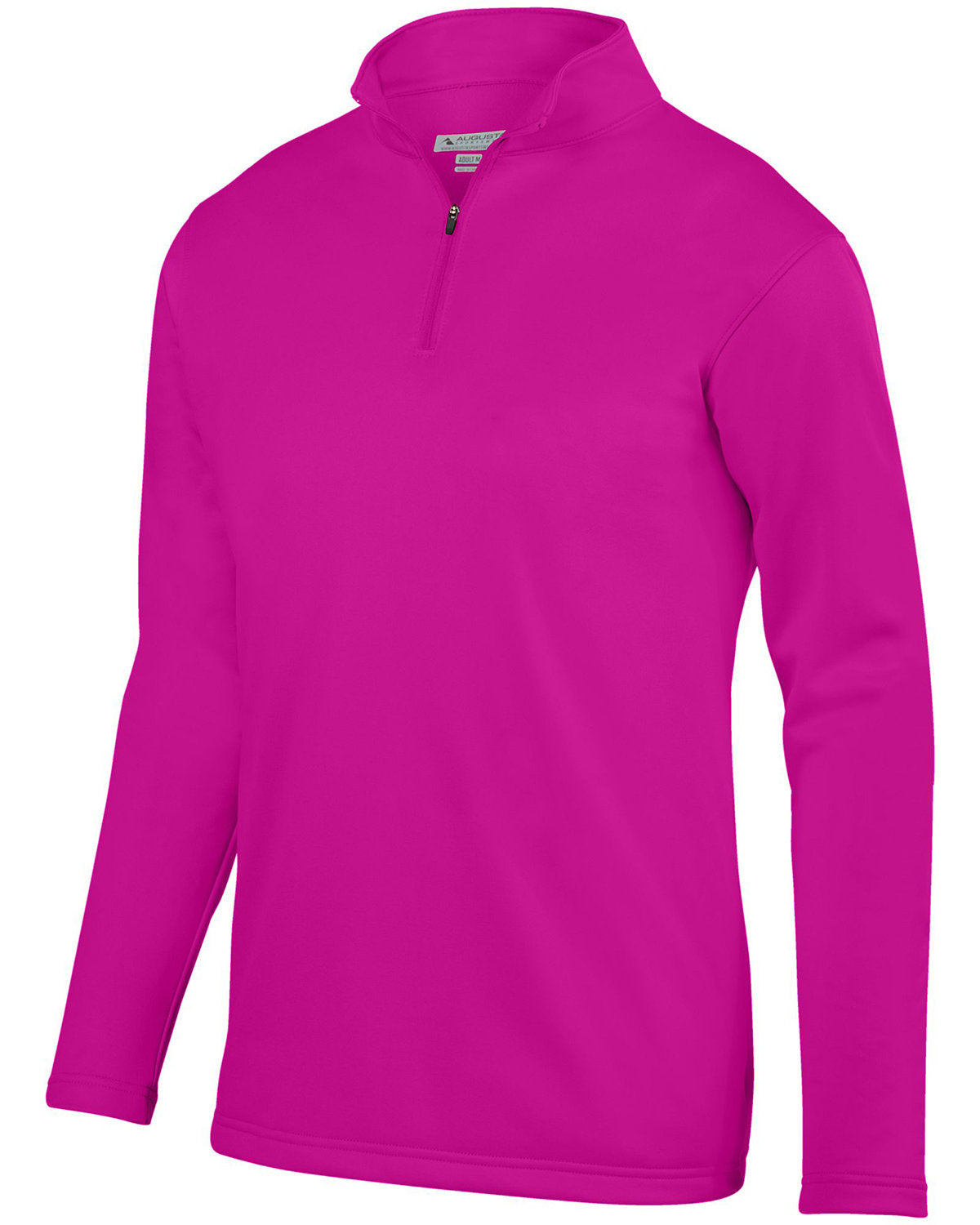 Augusta Sportswear Adult Wicking Fleece Quarter-Zip Pullover AG5507 POWER PINK