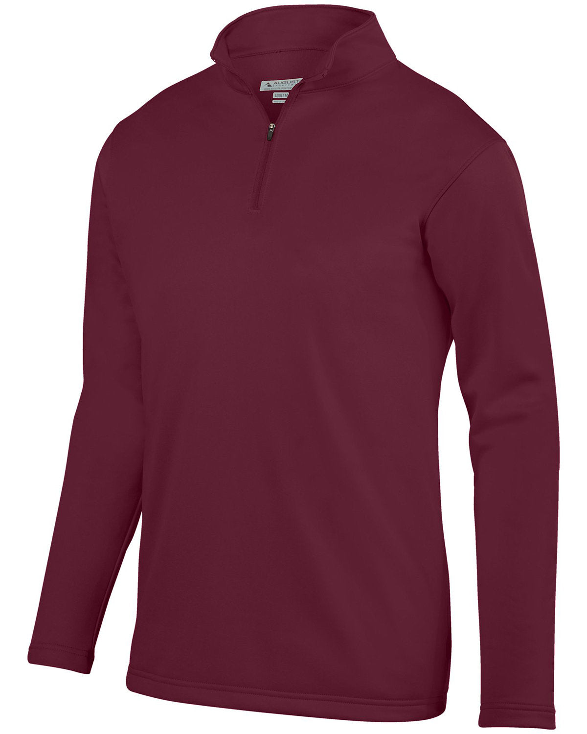 Augusta Sportswear Adult Wicking Fleece Quarter-Zip Pullover AG5507 MAROON