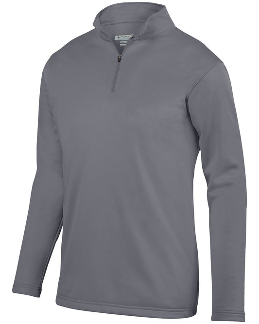 Augusta Sportswear Adult Wicking Fleece Quarter-Zip Pullover AG5507 GRAPHITE