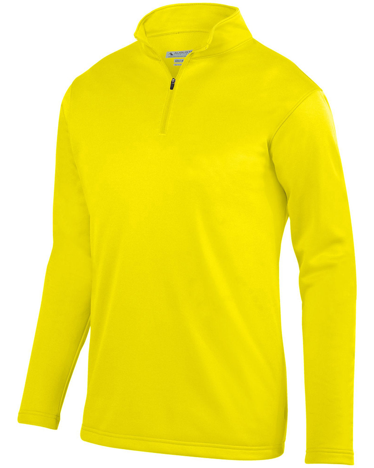 Augusta Sportswear Adult Wicking Fleece Quarter-Zip Pullover AG5507 POWER YELLOW