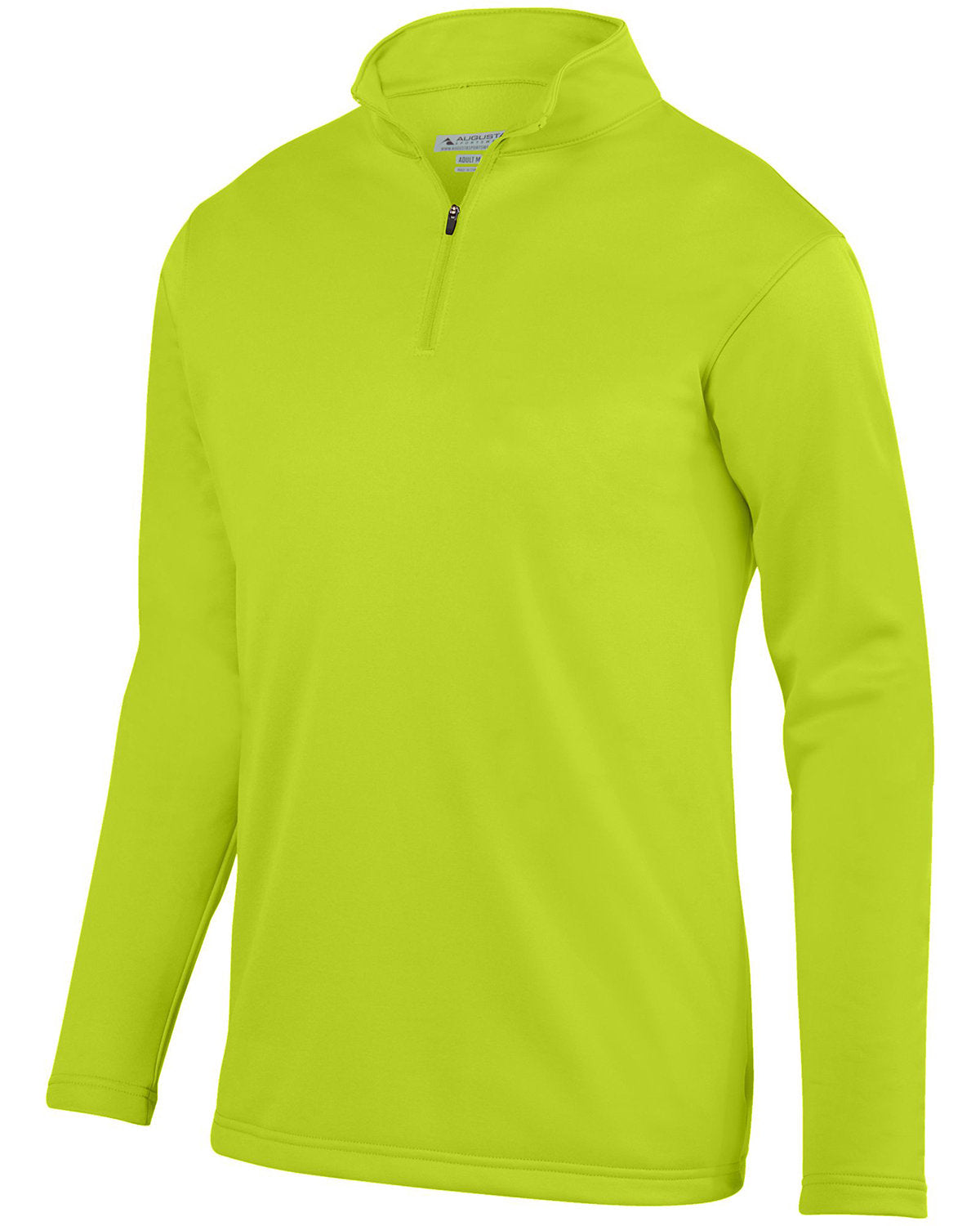 Augusta Sportswear Adult Wicking Fleece Quarter-Zip Pullover AG5507 LIME