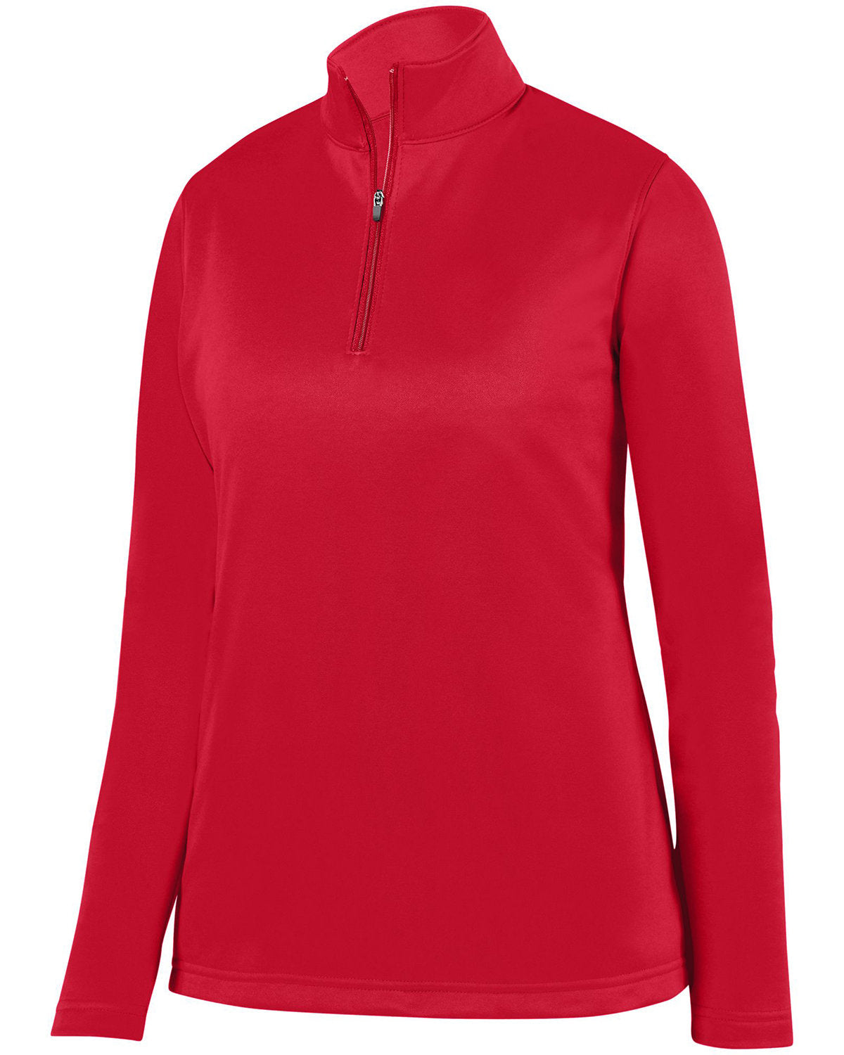 Augusta Sportswear Ladies' Wicking Fleece Quarter-Zip Pullover AG5509 RED