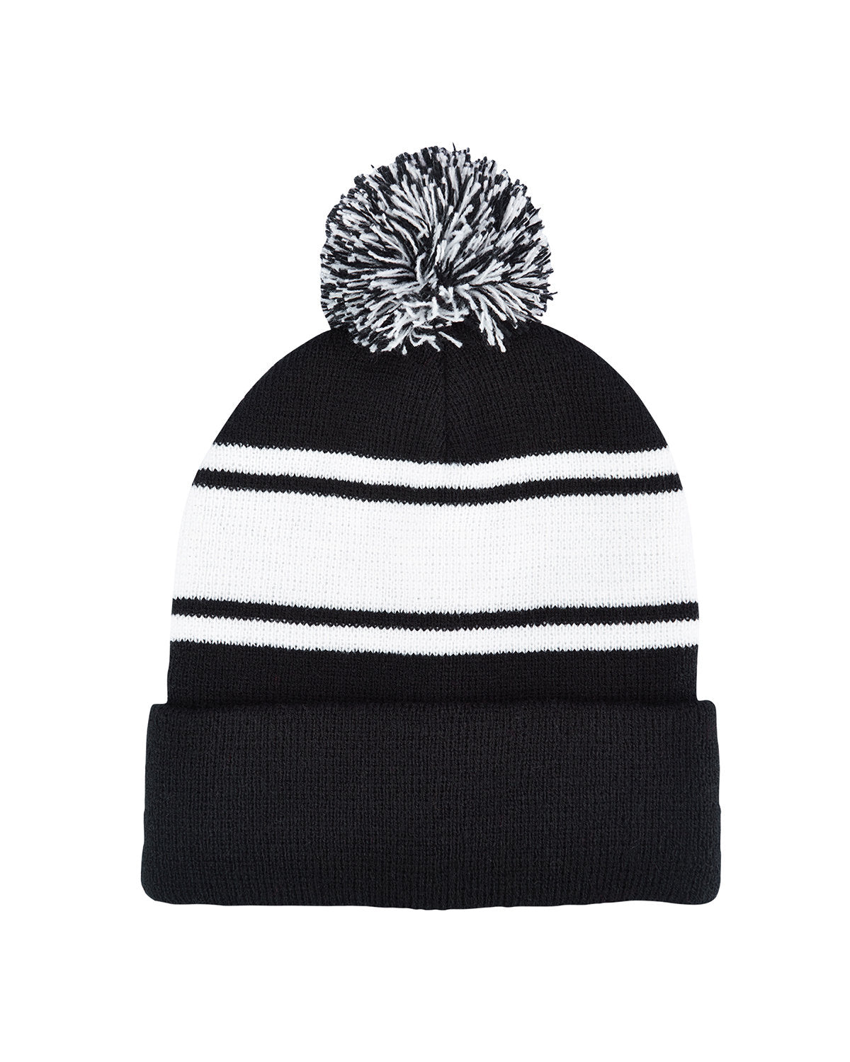 Prime Line Knit Beanie With Pom Pom AP115