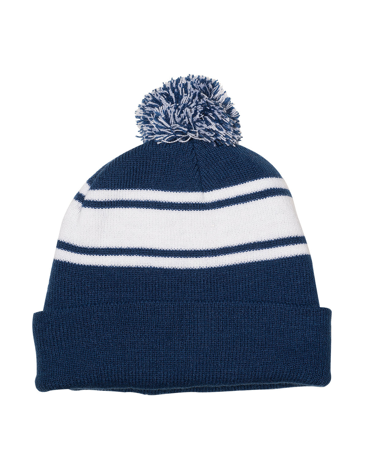 Prime Line Knit Beanie With Pom Pom AP115