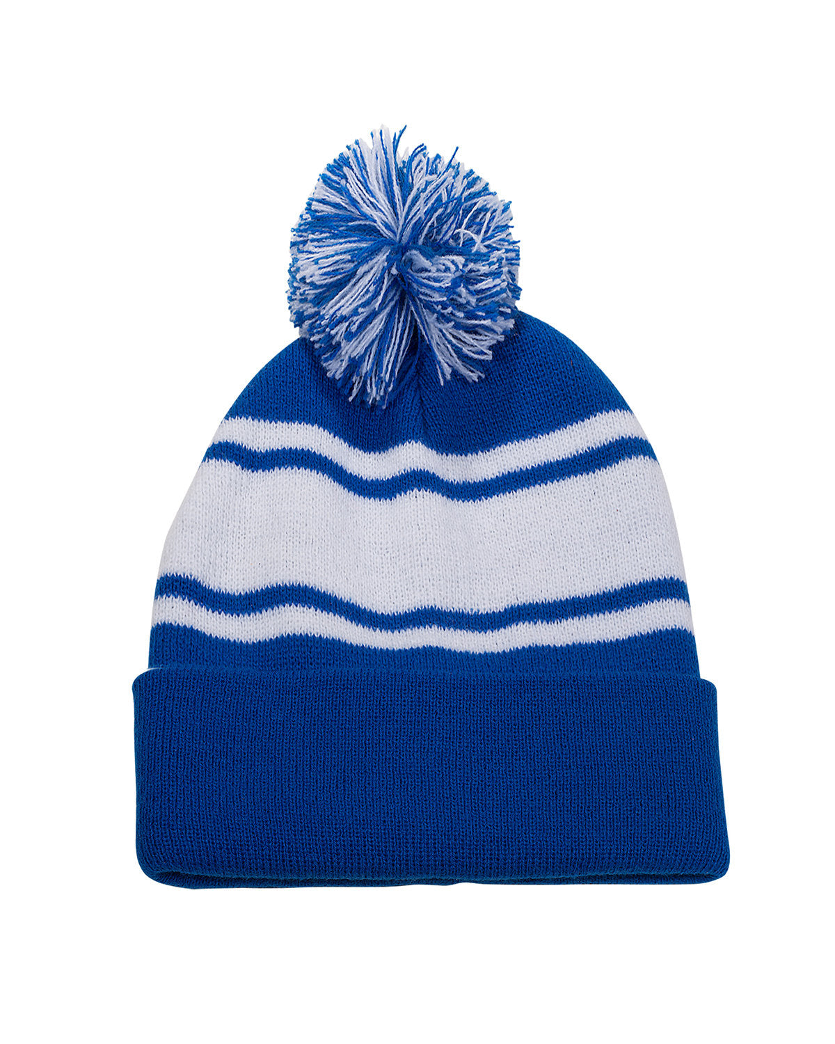 Prime Line Knit Beanie With Pom Pom AP115