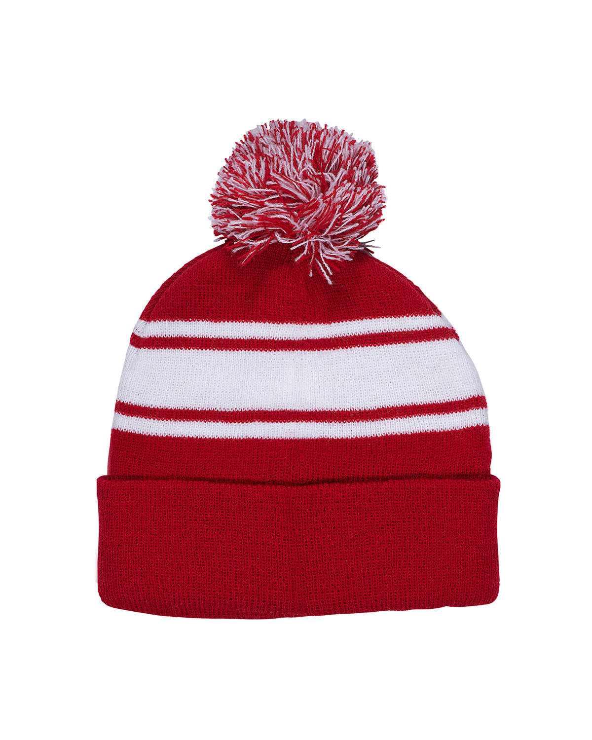 Prime Line Knit Beanie With Pom Pom AP115