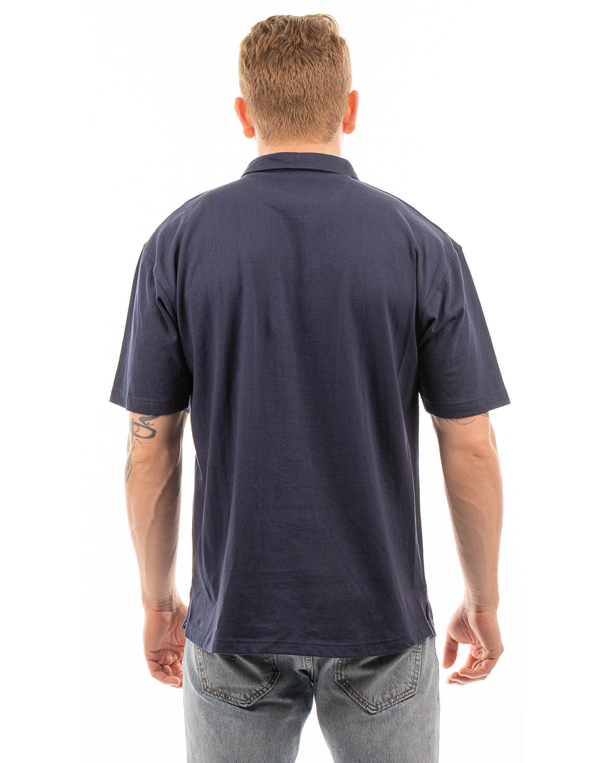 Burnside Men's Fader Jersey Polo B0800