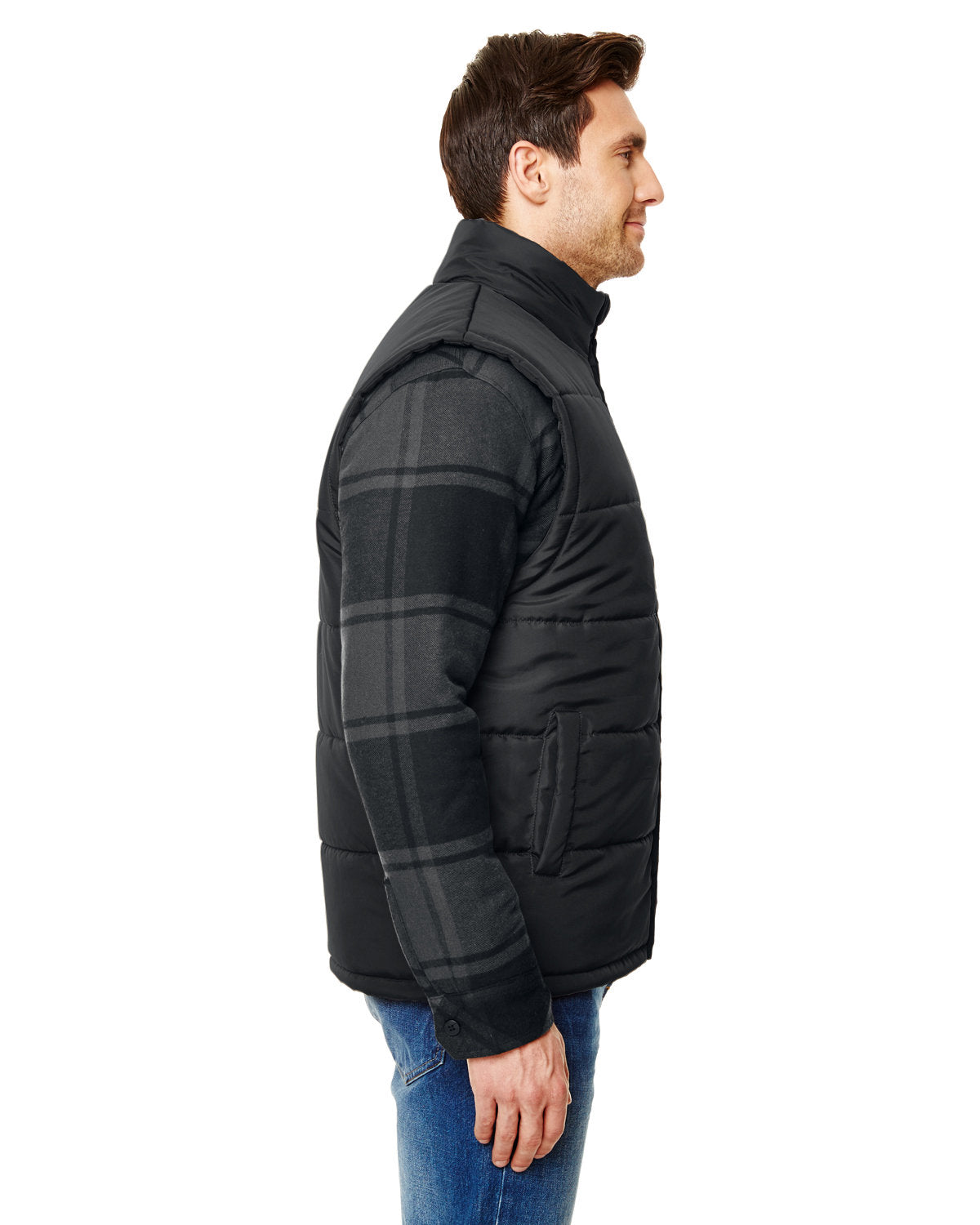 Burnside Adult Puffer Vest B8700