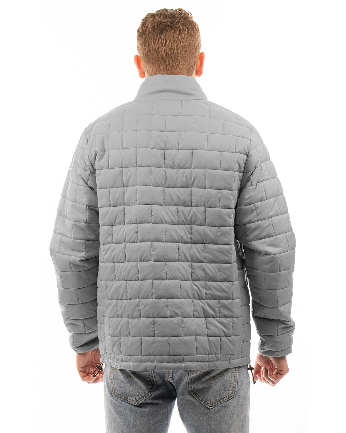 Burnside Adult Box Quilted Puffer Jacket B8713