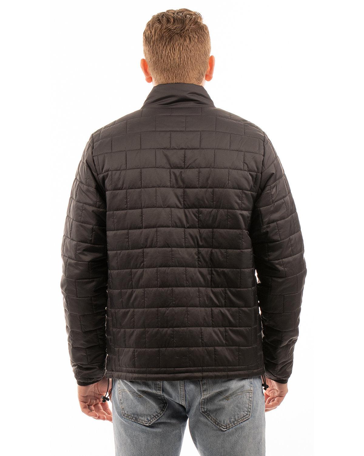 Burnside Adult Box Quilted Puffer Jacket B8713