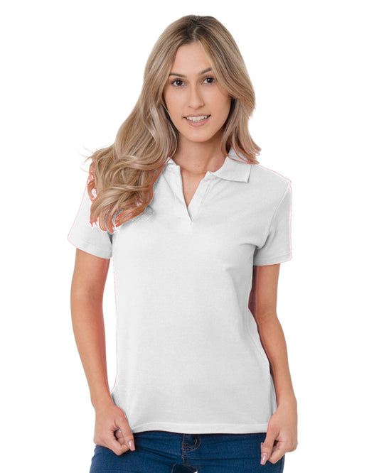 Bayside Ladies' USA Made Johnny Collar Polo BA1050