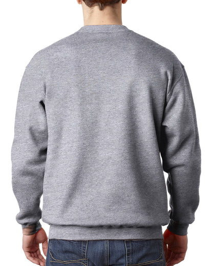 Bayside Adult USA Made Heavyweight Crewneck Sweatshirt BA1102 DARK ASH