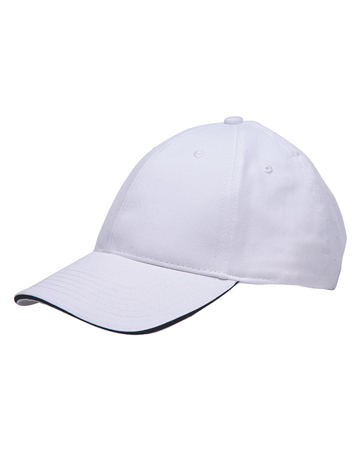 Bayside USA Made Cotton Sandwich Bill Cap BA3617