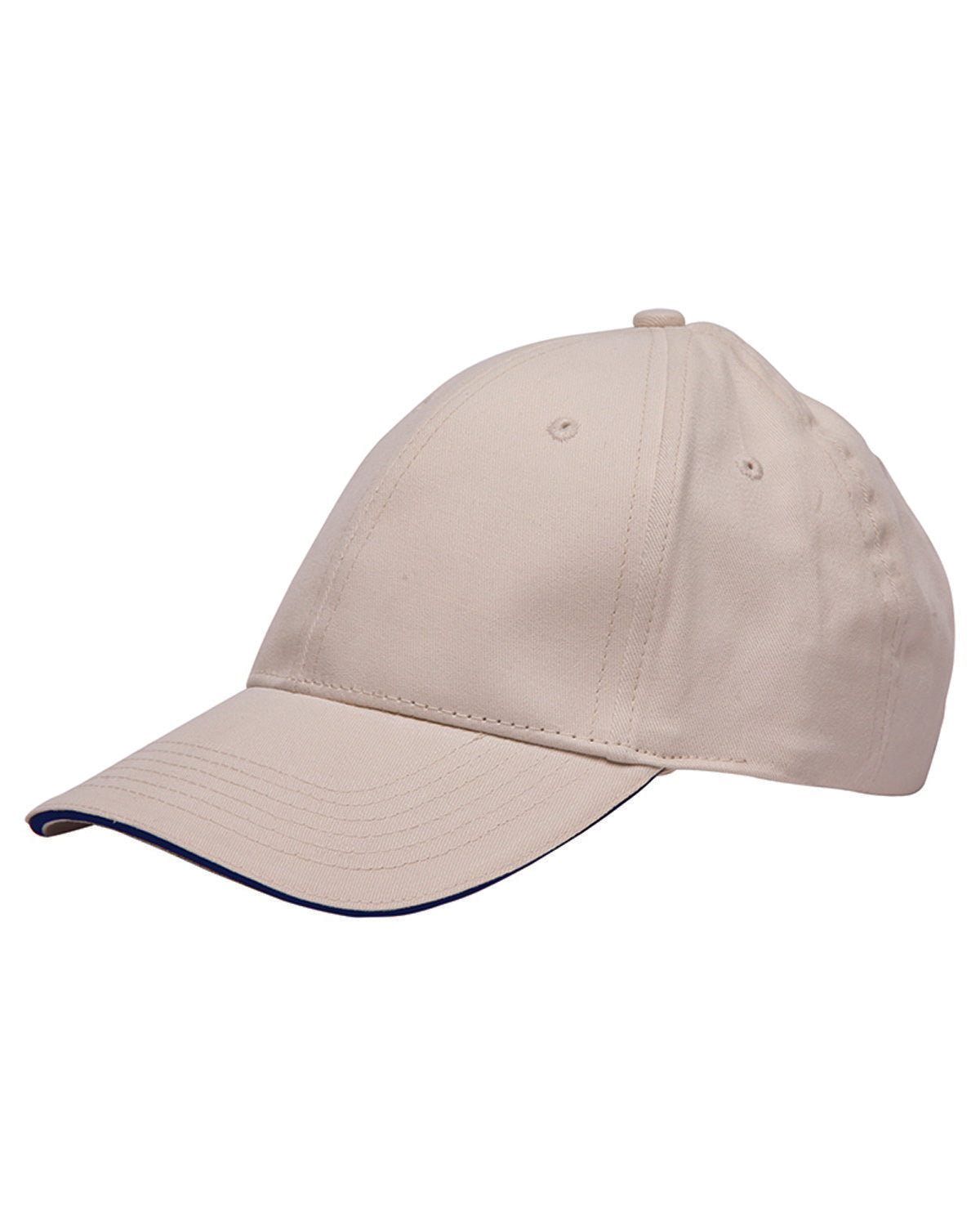 Bayside USA Made Cotton Sandwich Bill Cap BA3617