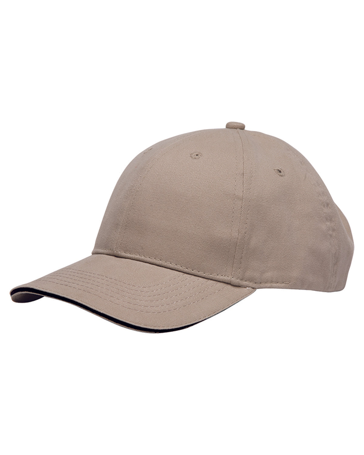 Bayside USA Made Cotton Sandwich Bill Cap BA3617