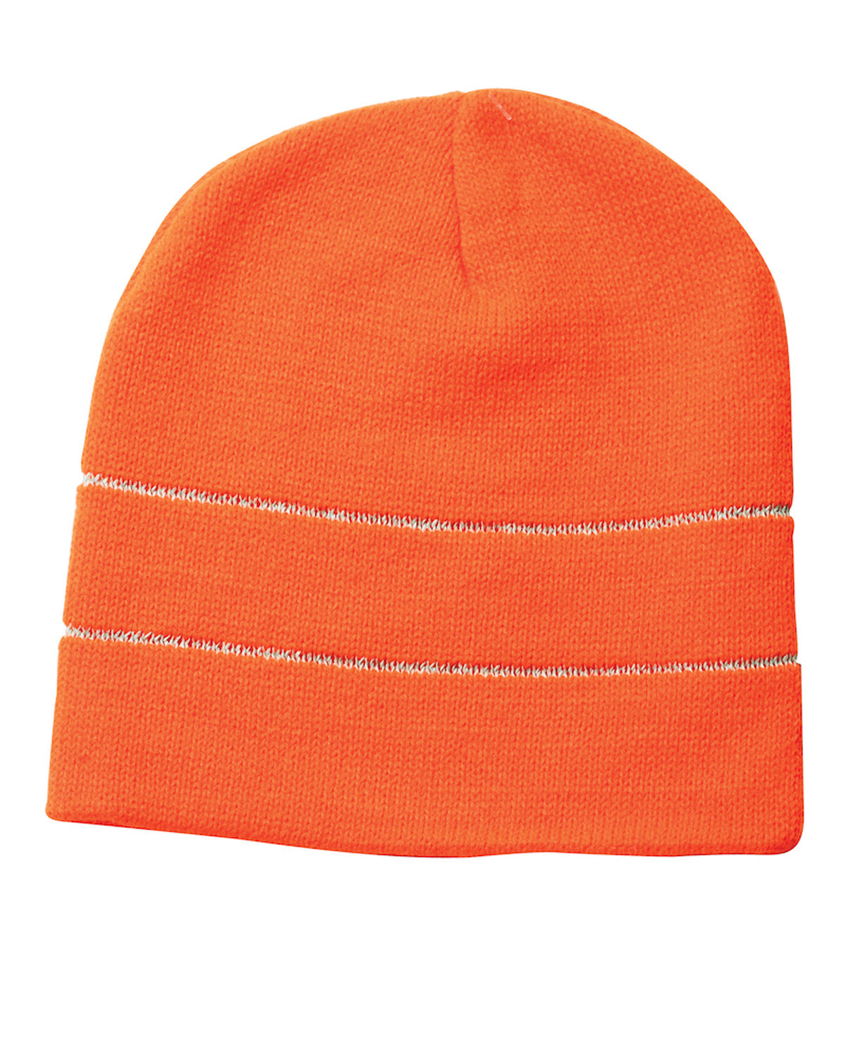 Bayside USA Made High Vis Reflective 8" Beanie BA3715