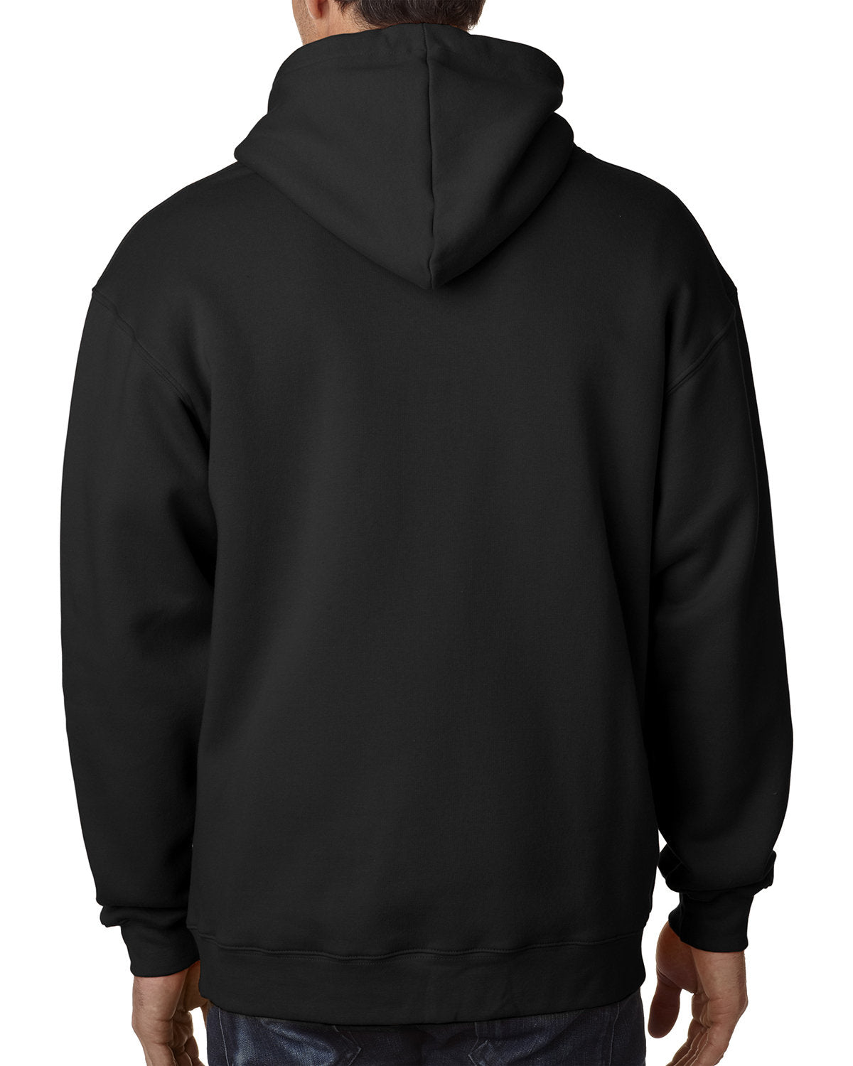 Bayside Adult USA Made Full-Zip Heavyweight Hooded Sweatshirt BA900