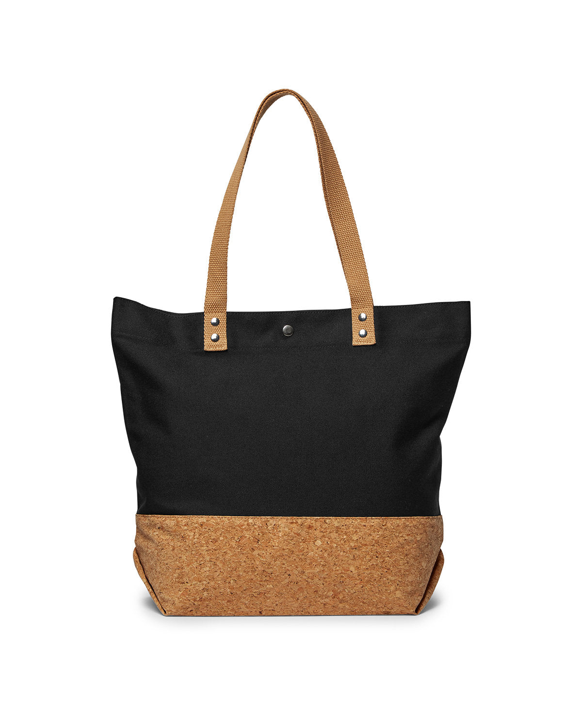 Prime Line 12oz. Canvas & Cork Shopper Tote Bag BG416