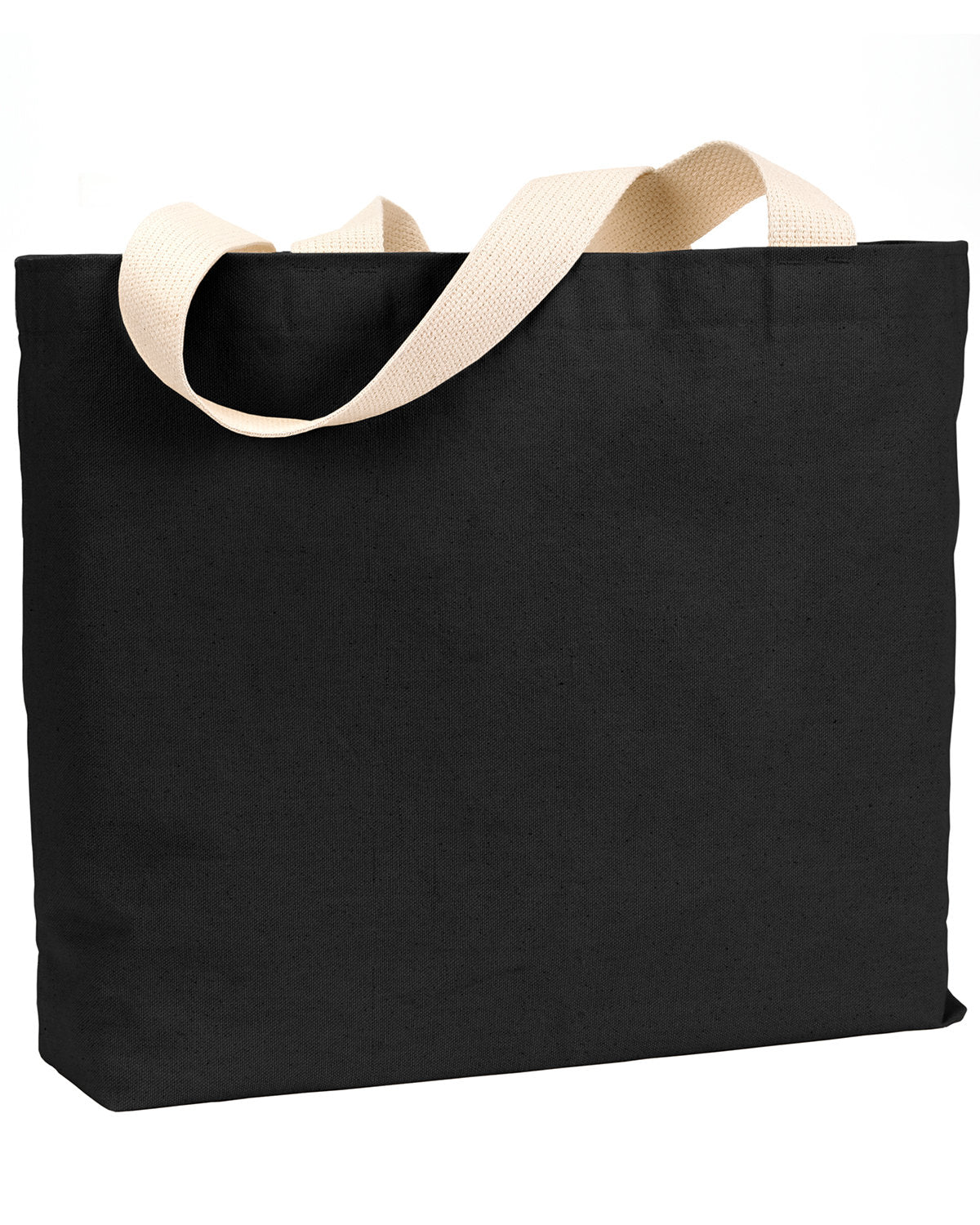 Bayside USA Made Cotton Canvas Jumbo Tote Bag BS600